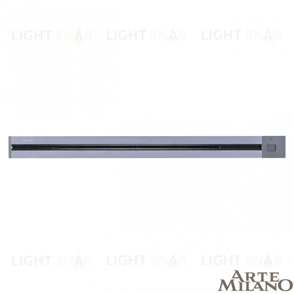 Встраиваемый шинопровод с выключателем Arte Milano Am-track-sockets 385201TBB/100 Grey 385201TBB/100 Grey