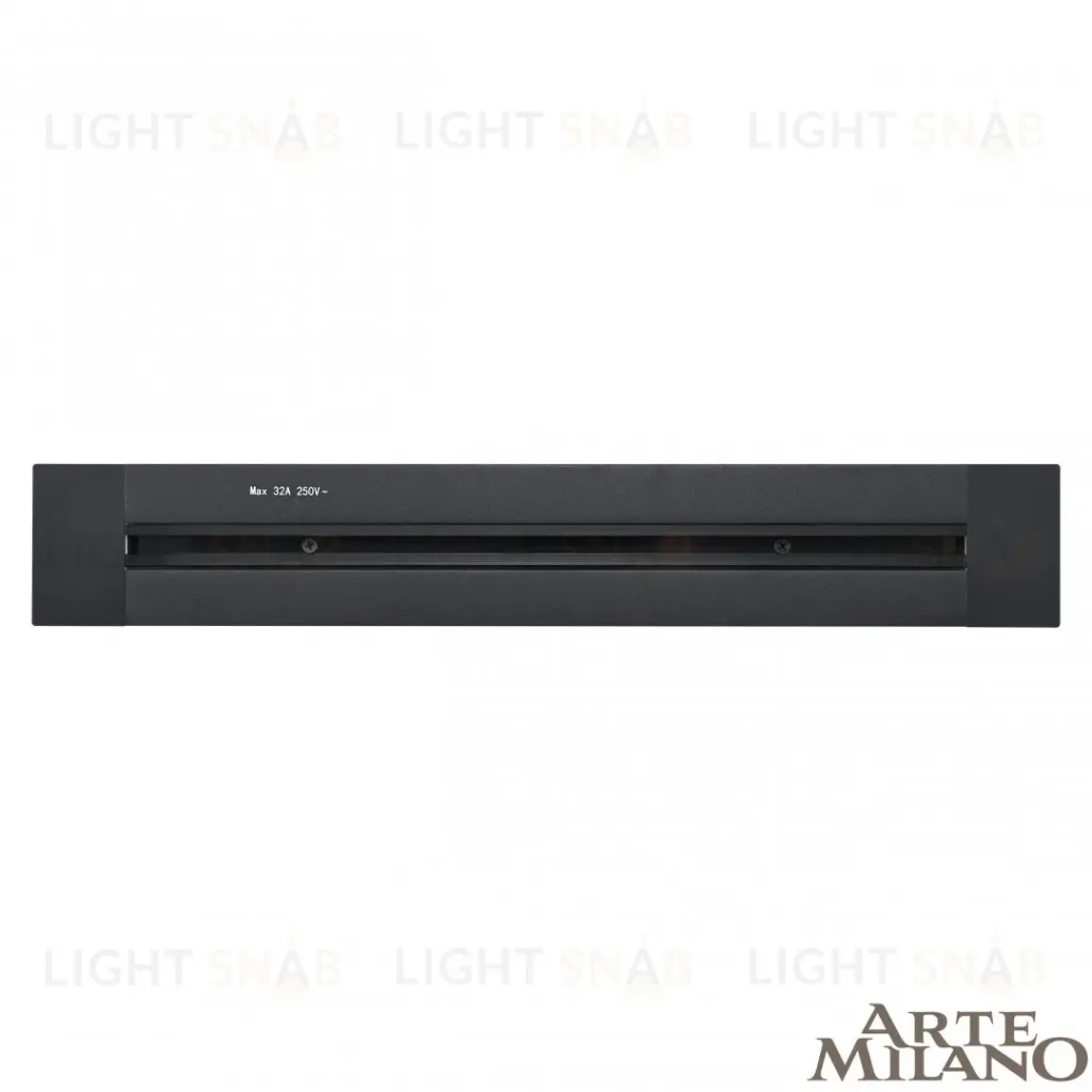 Встраиваемый шинопровод Arte Milano Am-track-sockets 382305TB/50 Black 382305TB/50 Black