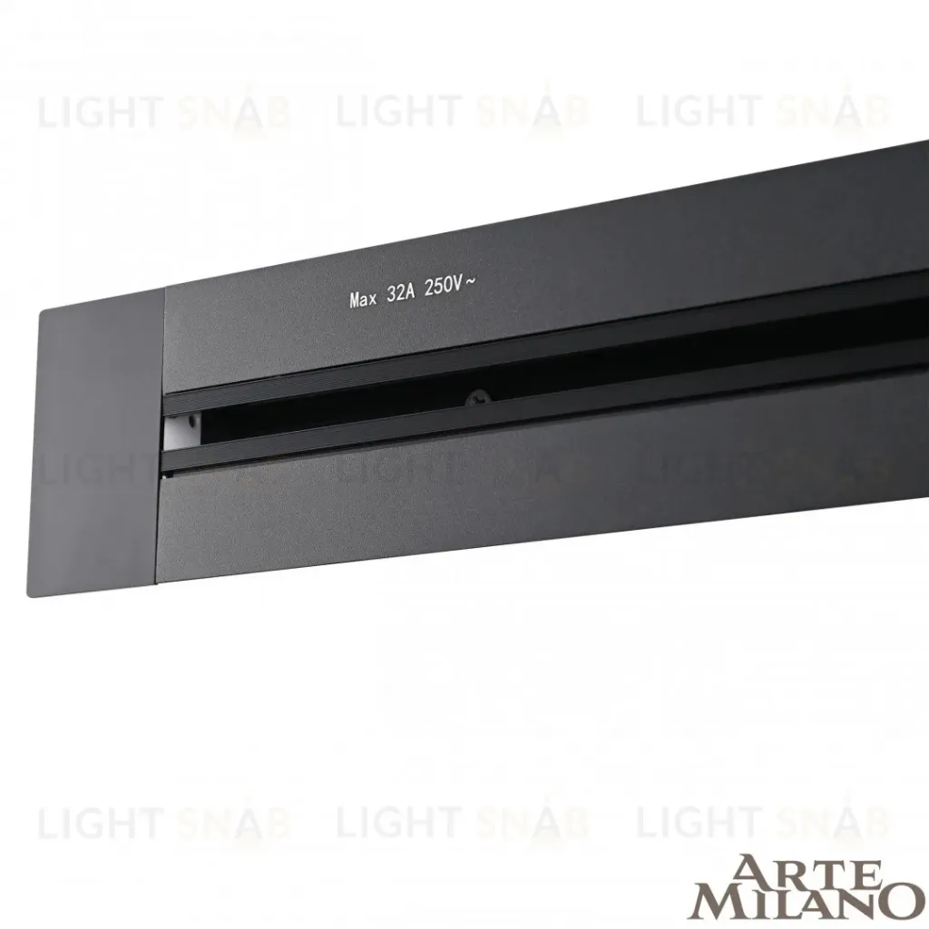 Встраиваемый шинопровод Arte Milano Am-track-sockets 382305TB/50 Black 382305TB/50 Black