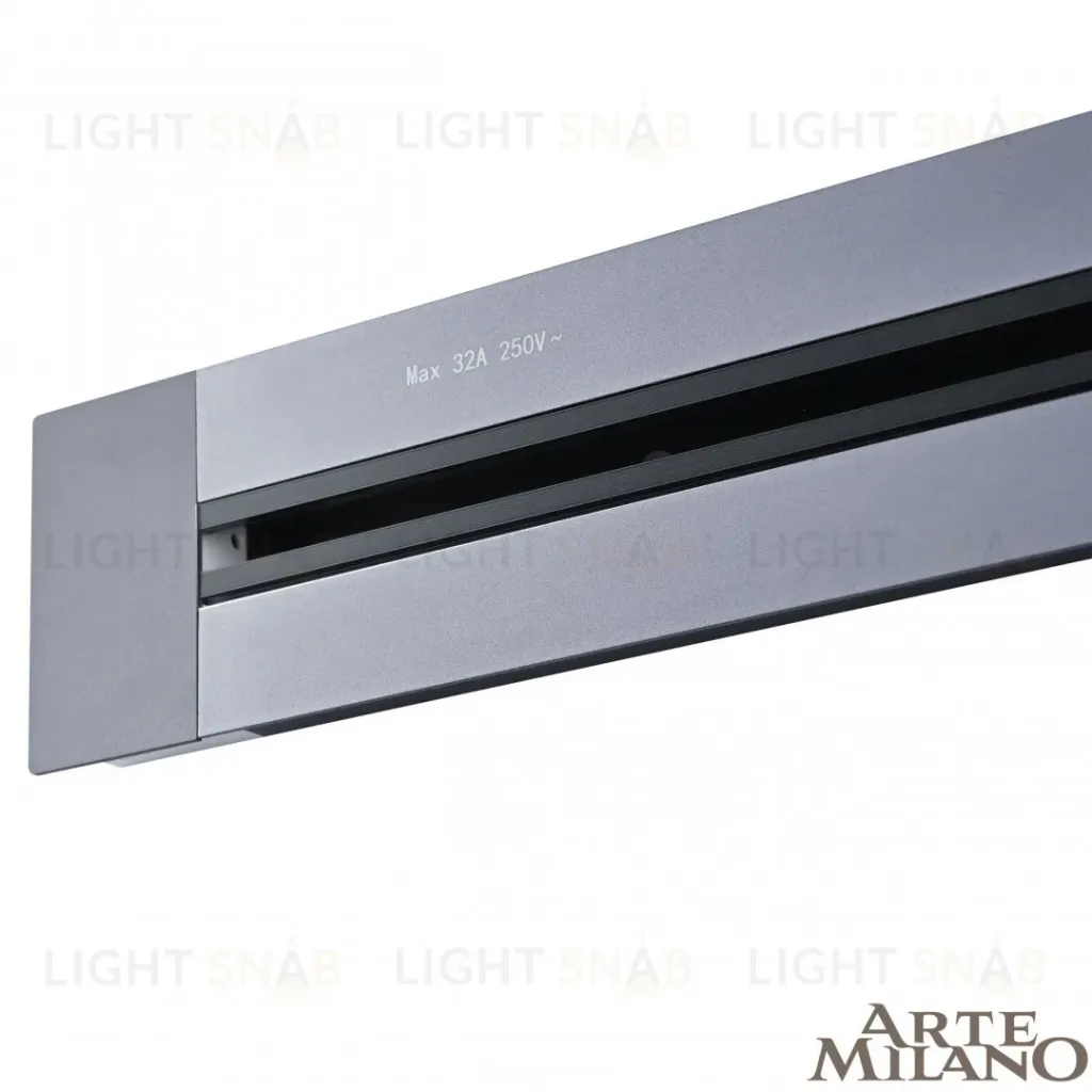 Встраиваемый шинопровод Arte Milano Am-track-sockets 382301TB/100 Grey 382301TB/100 Grey