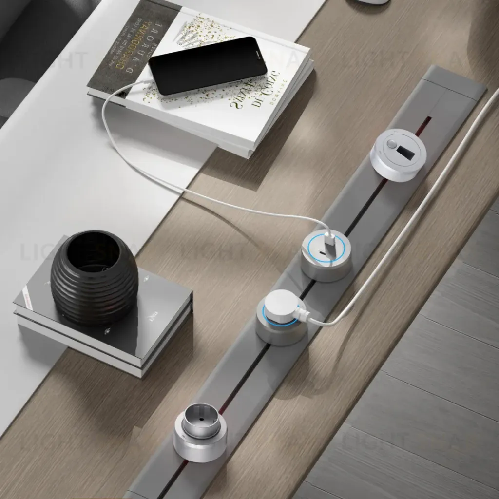 Накладной шинопровод Arte Milano Am-track-sockets-39 392301TO/100 Grey 392301TO/100 Grey