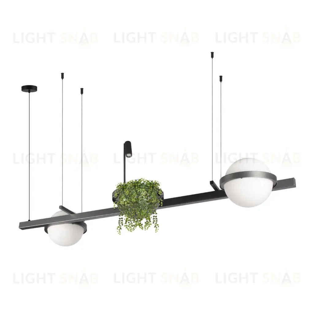 Подвесная люстра Loft IT Jardin 10121/D Dark grey 10121/D Dark grey