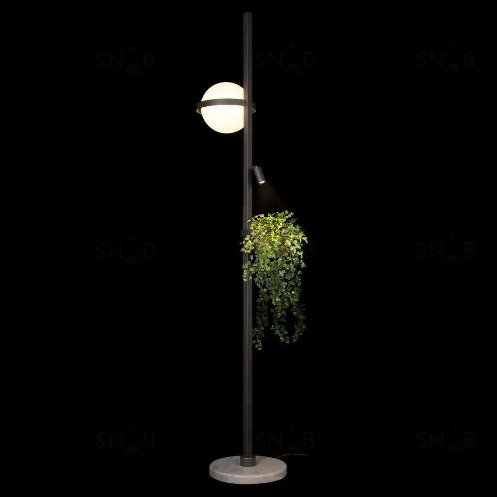 Торшер Loft IT Jardin 10121/F Dark grey 10121/F Dark grey