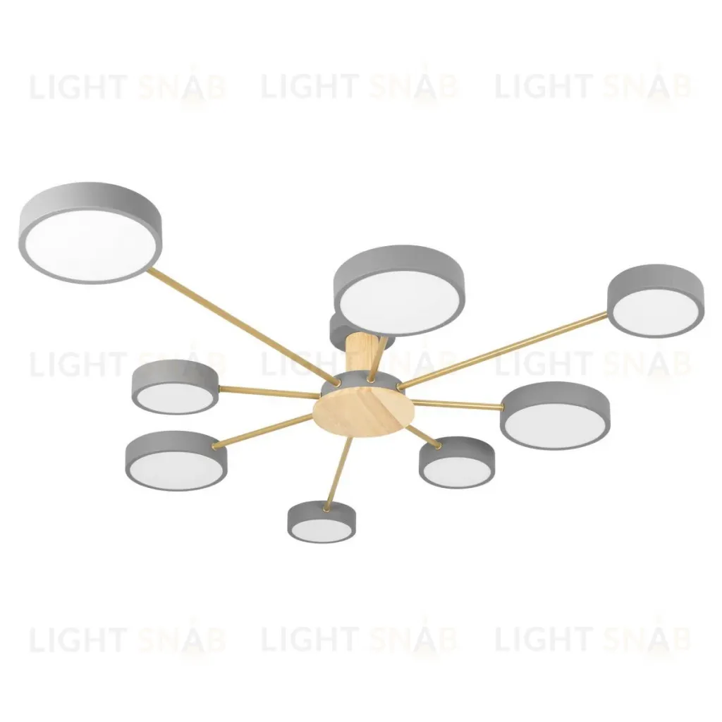 Потолочная люстра Loft IT Sunrise 10316/8 Grey 10316/8 Grey
