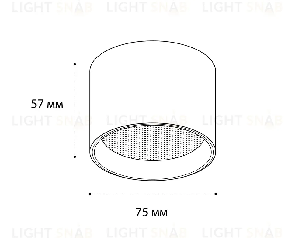 Накладной светильник Italline IT02-007 black 4000K IT02-007 black 4000K
