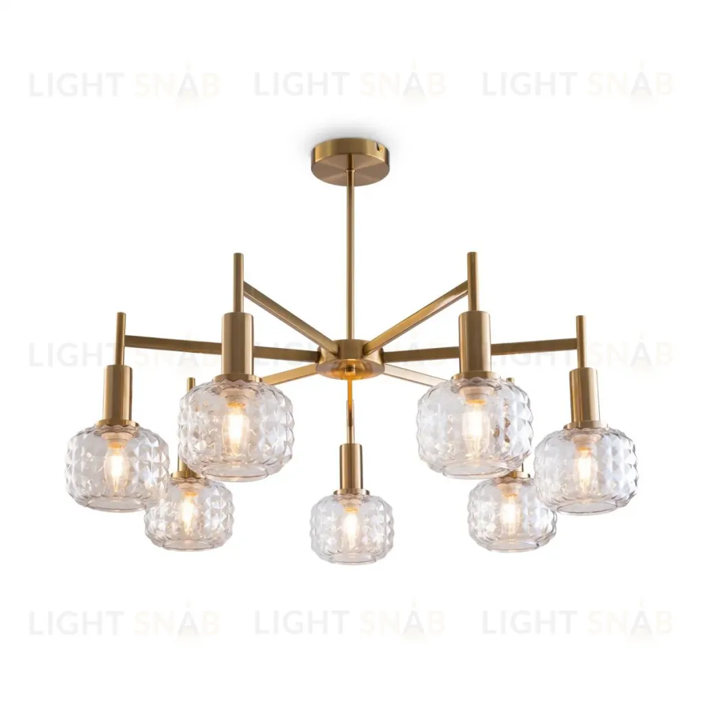 Люстра на штанге Freya Fero FR5366CL-07BS FR5366CL-07BS
