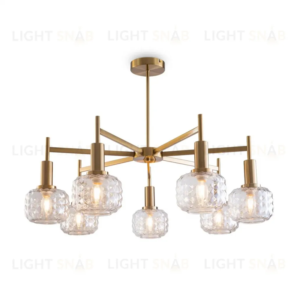 Люстра на штанге Freya Fero FR5366CL-07BS FR5366CL-07BS
