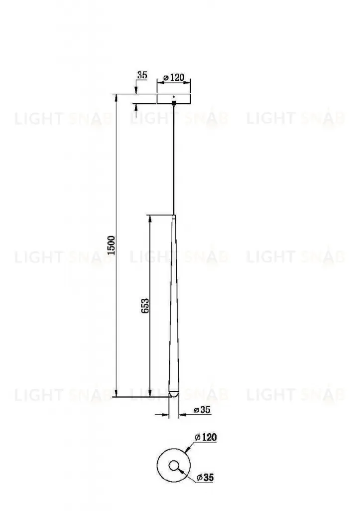 Подвесной светильник Maytoni Cascade MOD132PL-L6BK MOD132PL-L6BK