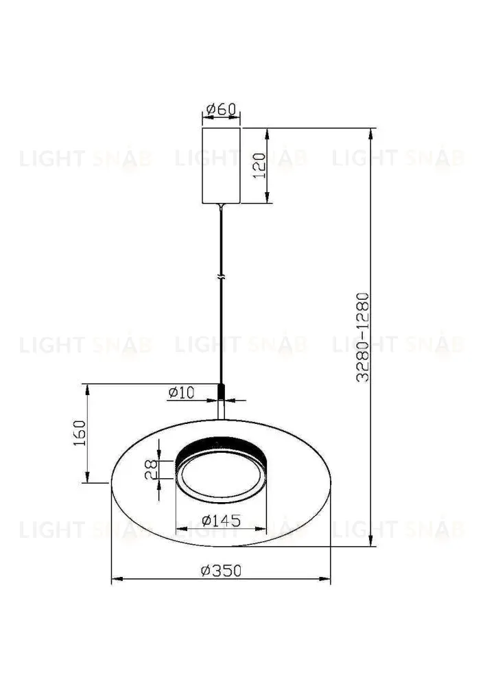 Подвесной светильник Maytoni El MOD041PL-L15B3K1 MOD041PL-L15B3K1
