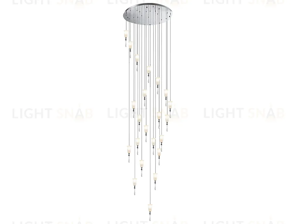 Подвесная люстра Newport 4812+10/S chrome М0069338 4812+10/S chrome