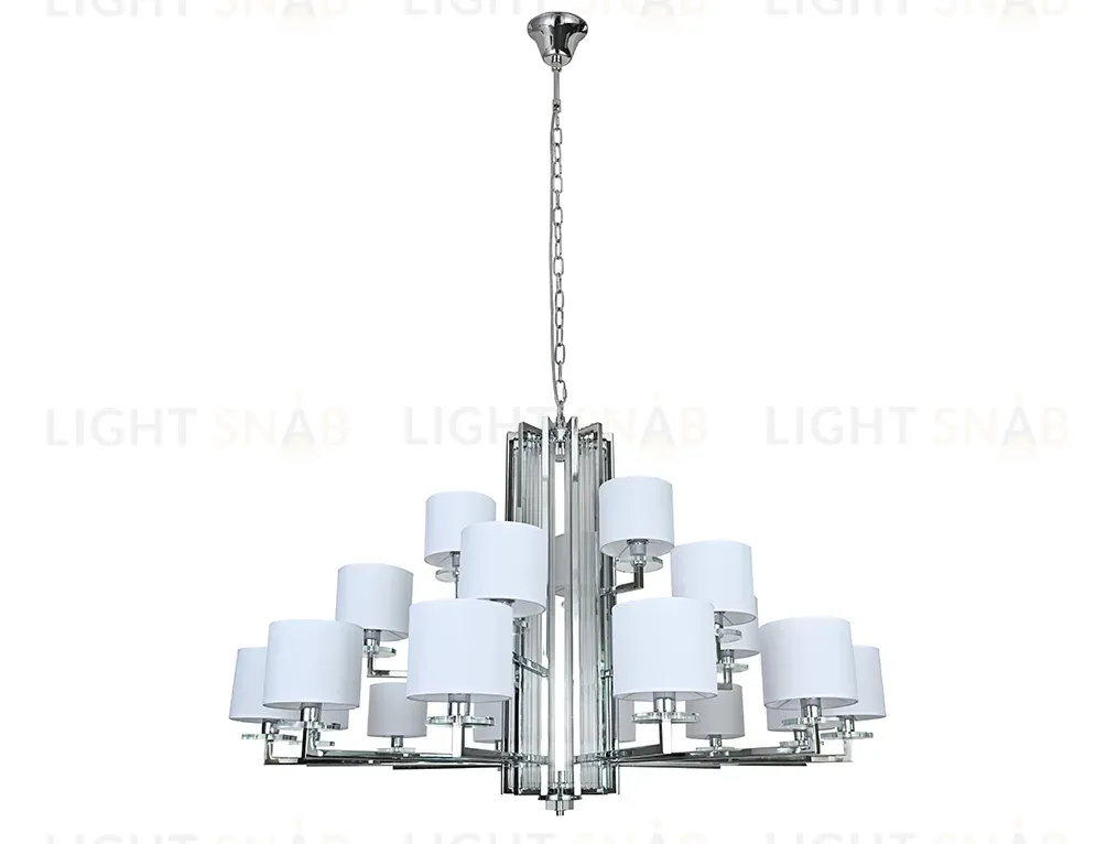 Подвесная люстра Newport 35412+6+3/C chrome без абажуров М0069064 35412+6+3/C chrome без абажуров