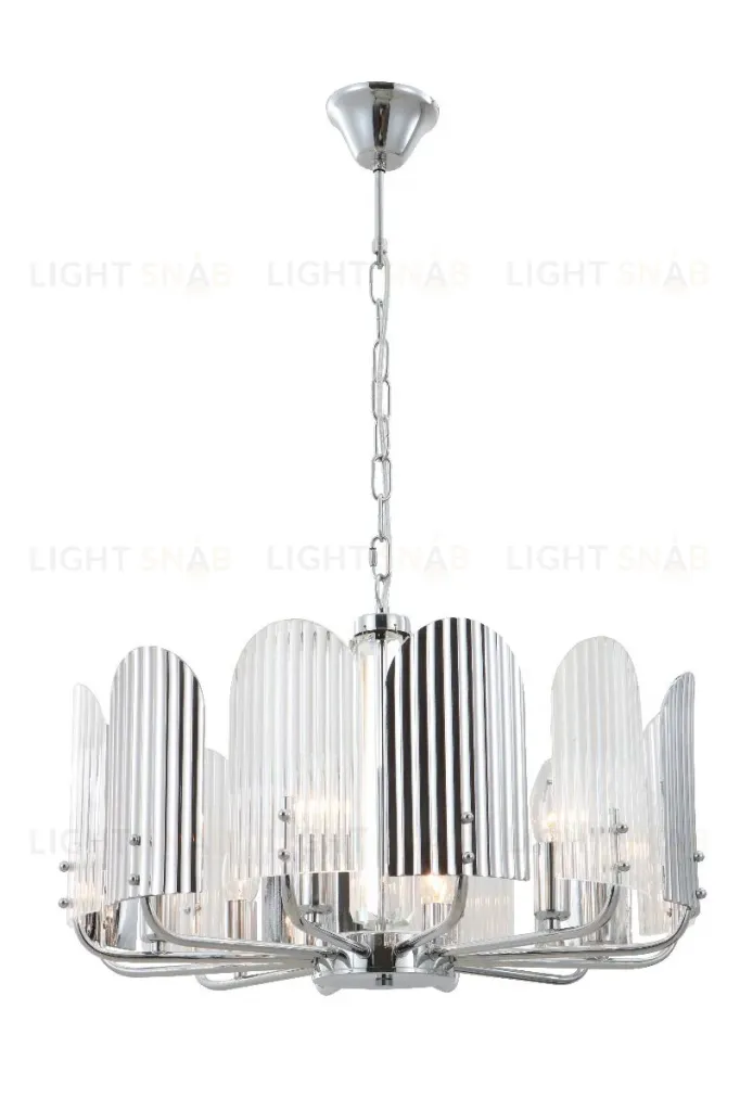 Подвесная люстра iLamp Dolce 15571-6 CR+MULT 15571-6 CR+MULT