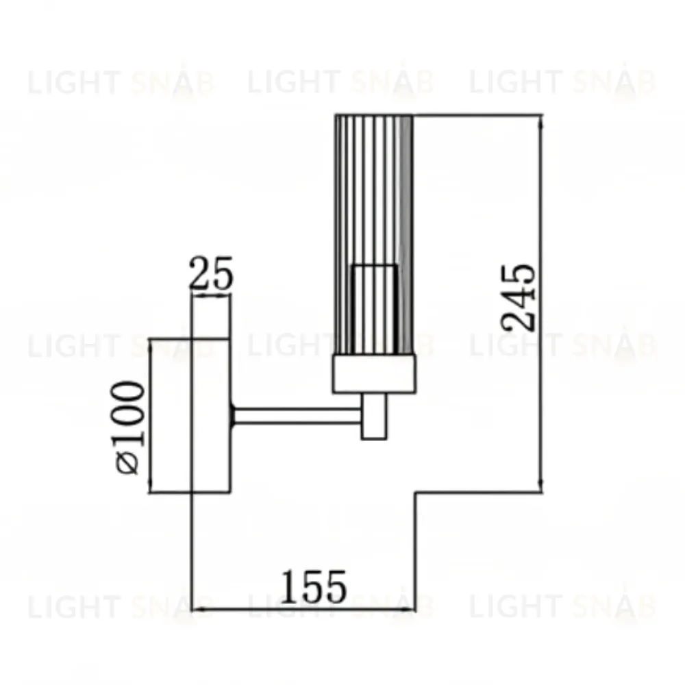 Бра iLamp Evolution W15609-1 AN+CL W15609-1 AN+CL