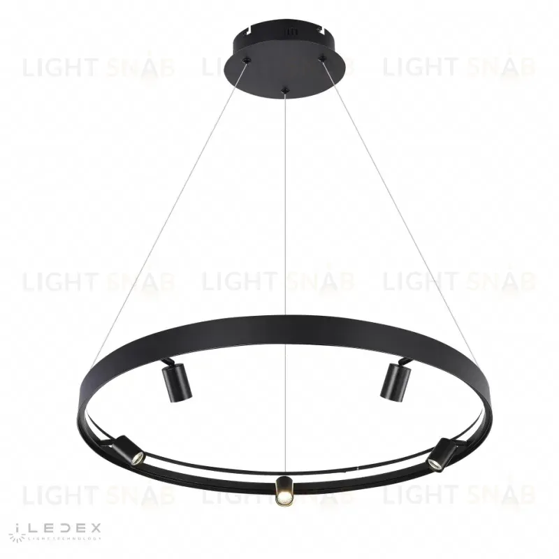 Подвесная люстра iLedex Vision 2060-D800 BK 2060-D800 BK