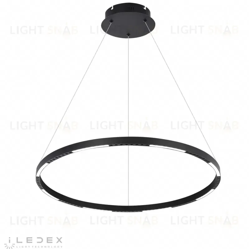Подвесная люстра iLedex Vision 2063-D800 BK 2063-D800 BK