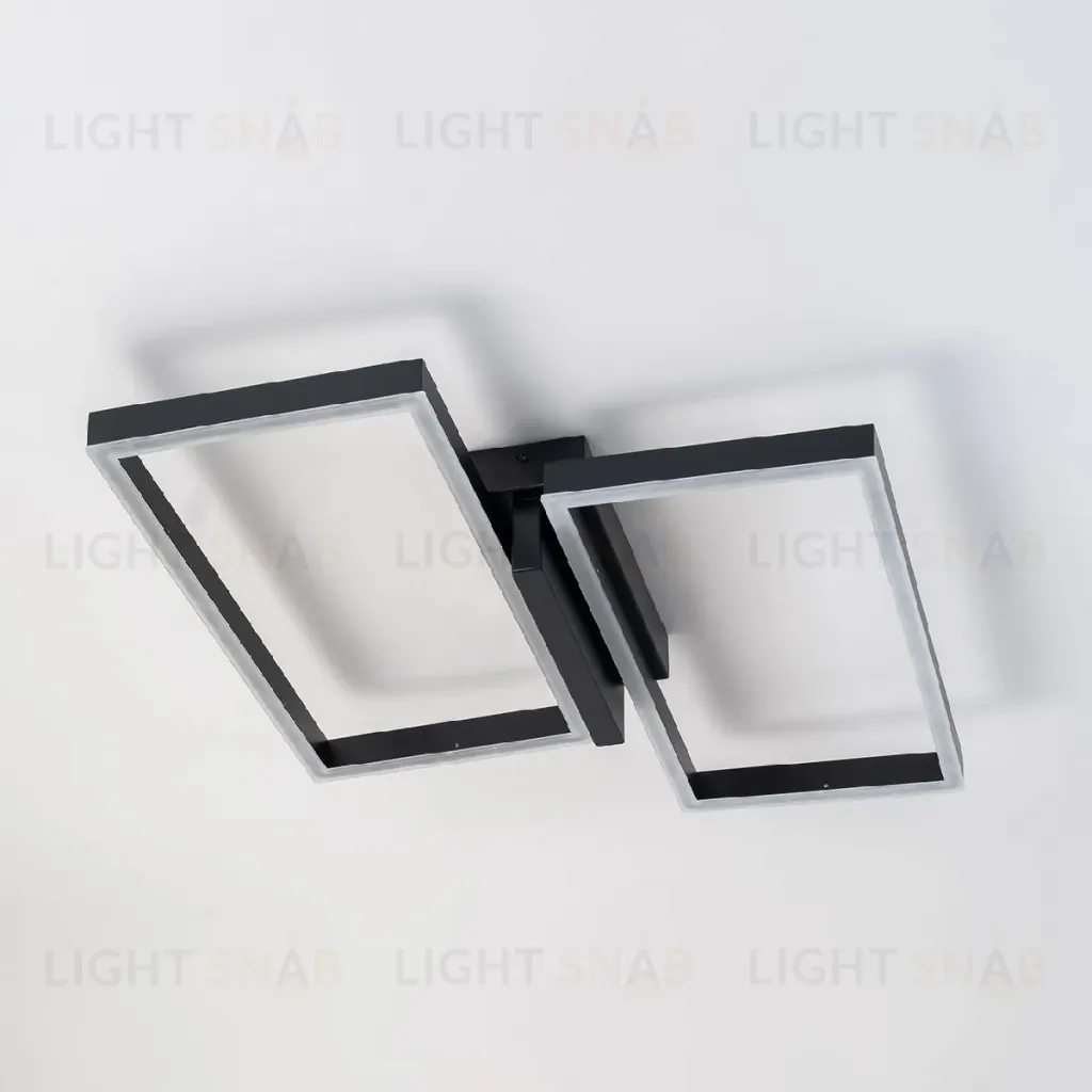 Потолочный светильник Escada Scales 10209/2LED Black 10209/2LED Black