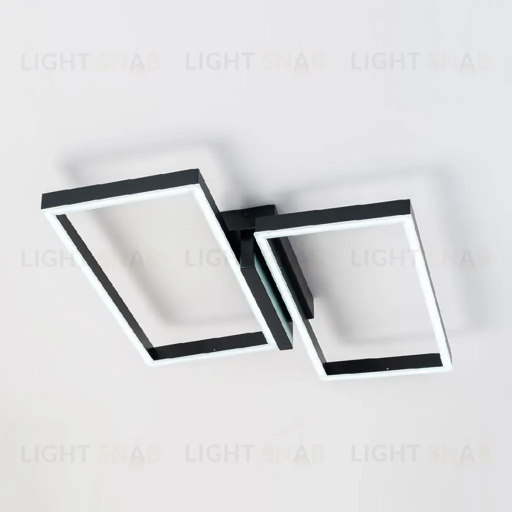 Потолочный светильник Escada Scales 10209/2LED Black 10209/2LED Black