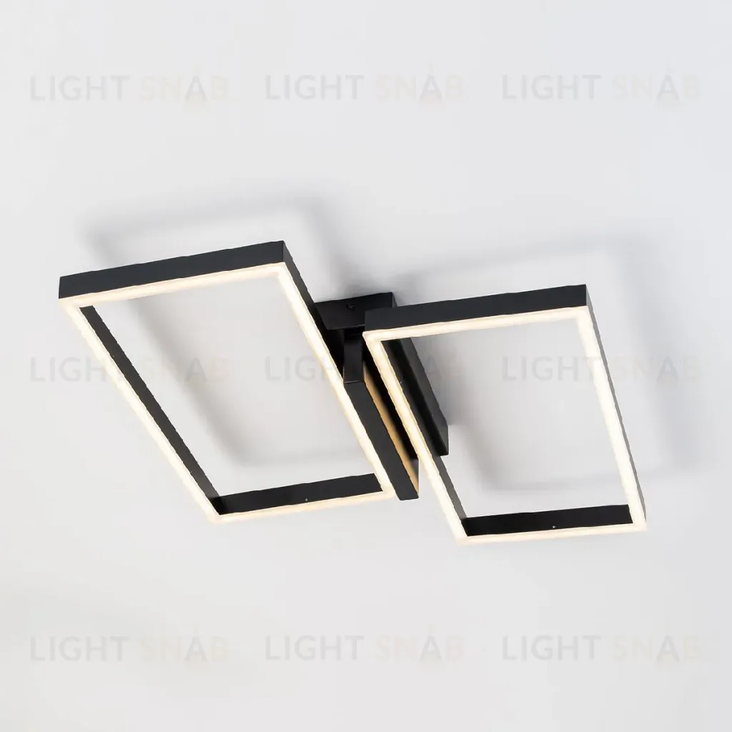 Потолочный светильник Escada Scales 10209/2LED Black 10209/2LED Black