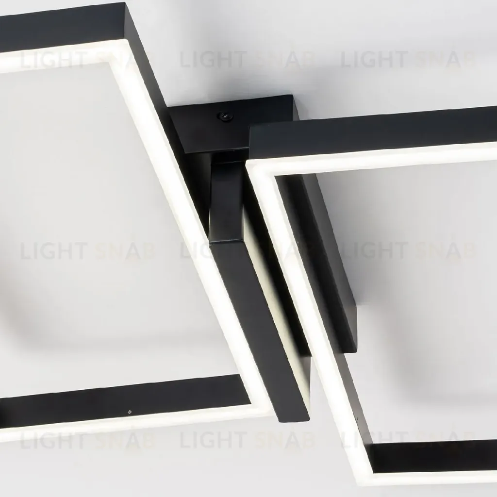 Потолочный светильник Escada Scales 10209/2LED Black 10209/2LED Black