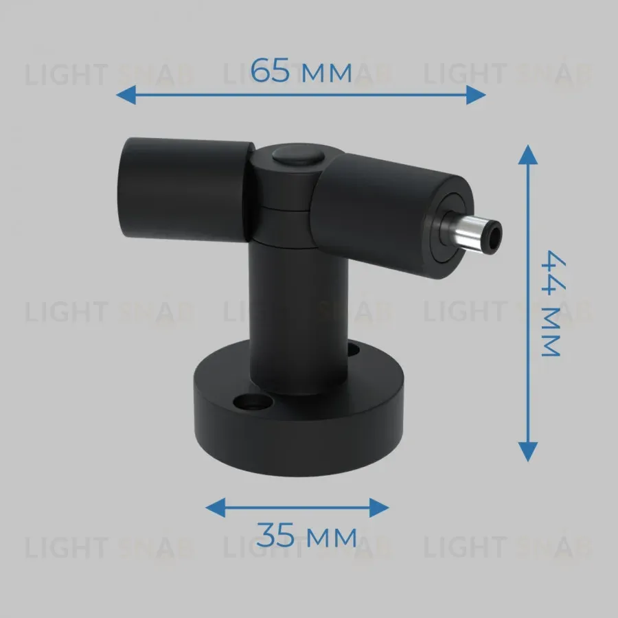 L-соединитель с изменяемым углом 70-220° IMEX Thin & Smart IL.0060.4001-BK IL.0060.4001-BK