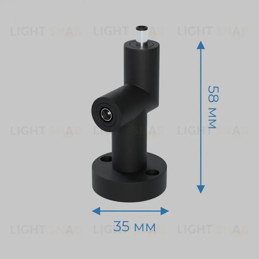 L-соединитель (OUT-IN) IMEX Thin & Smart IL.0060.4002-BK IL.0060.4002-BK