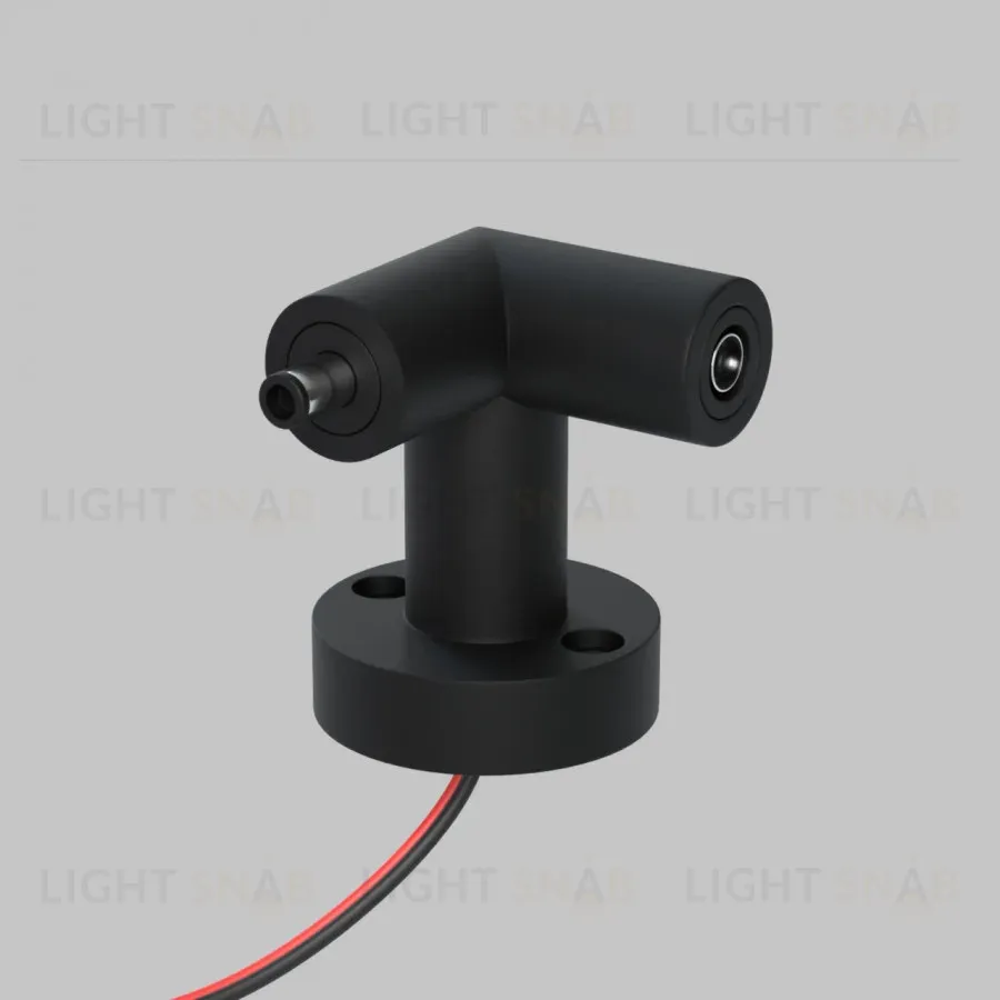 L-соединитель R с проводом IMEX Thin & Smart IL.0060.4006-W-BK IL.0060.4006-W-BK