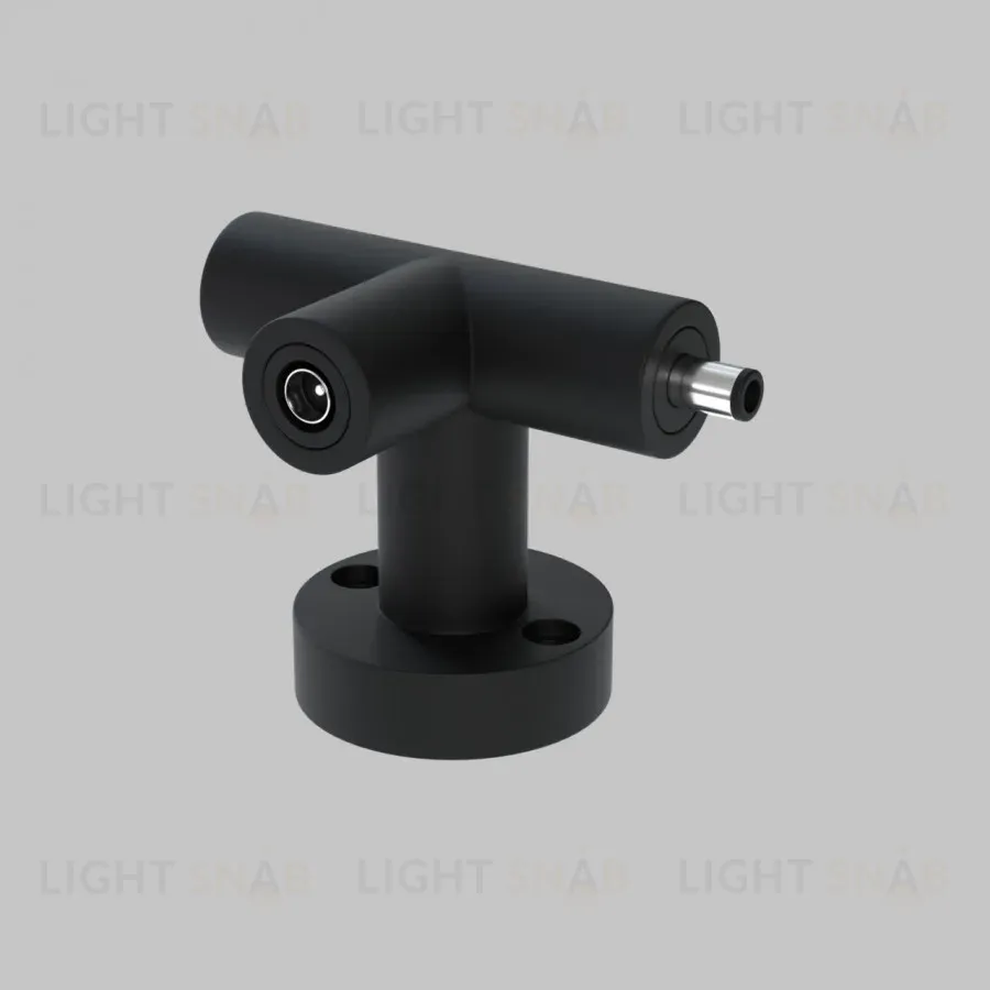 T-соединитель (1-IN, 2-OUT) IMEX Thin & Smart IL.0060.4008-BK IL.0060.4008-BK