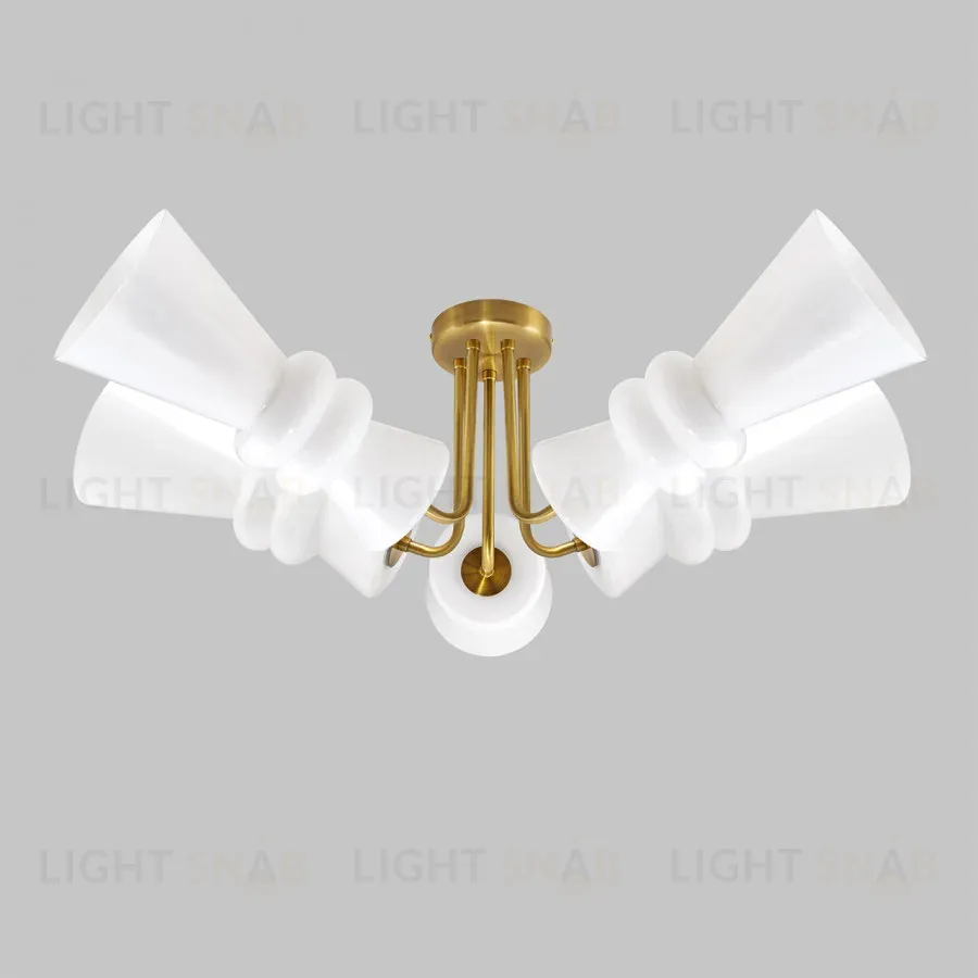Потолочная люстра IMEX Bloom MD.9345-5-S-BR MD.9345-5-S-BR