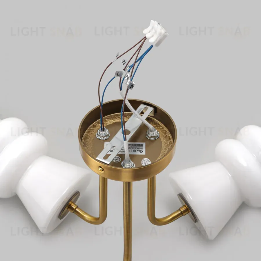 Потолочная люстра IMEX Bloom MD.9345-3-S-BR MD.9345-3-S-BR