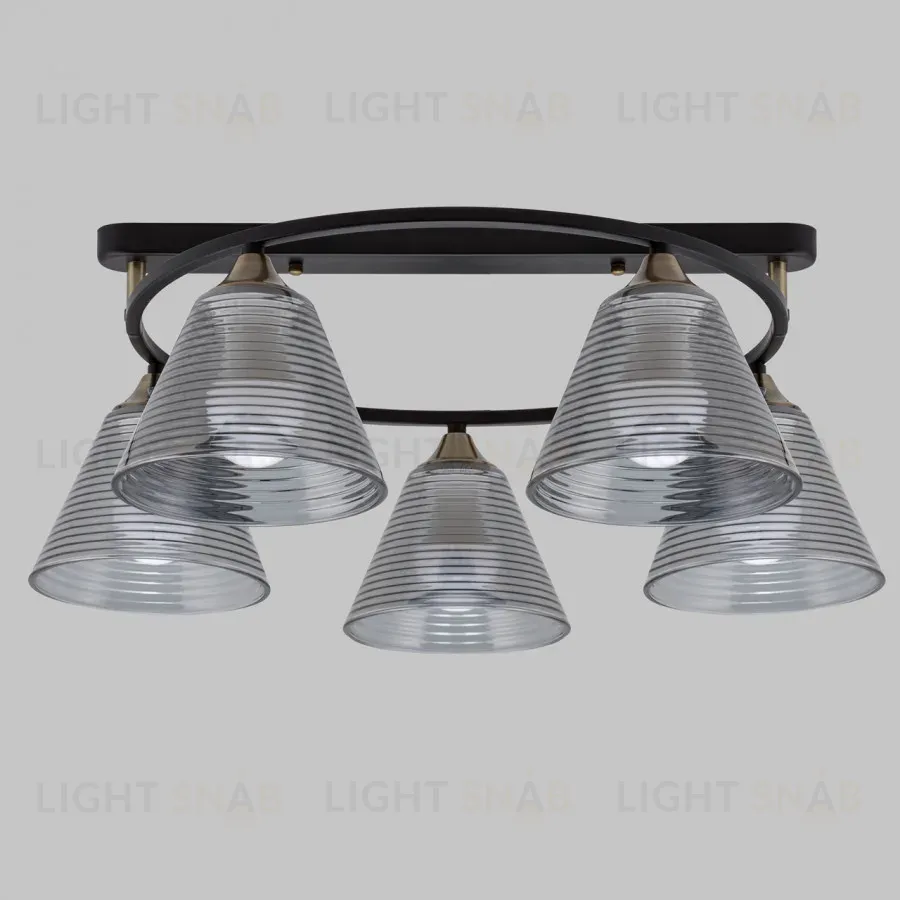 Потолочная люстра IMEX MD.5948-5-S-BK+AB MD.5948-5-S-BK+AB