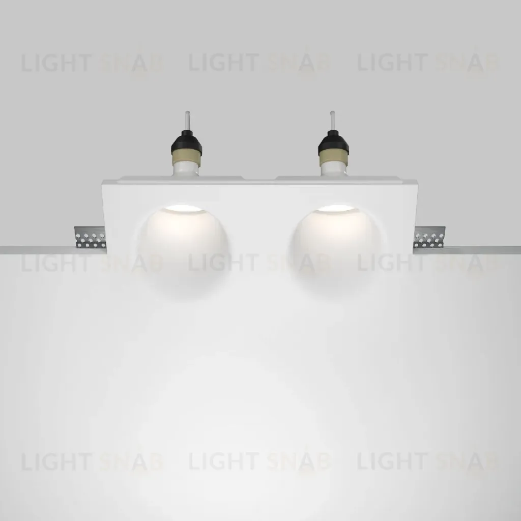 Встраиваемый светильник Maytoni Gyps Modern DL002-WW-02-W DL002-WW-02-W