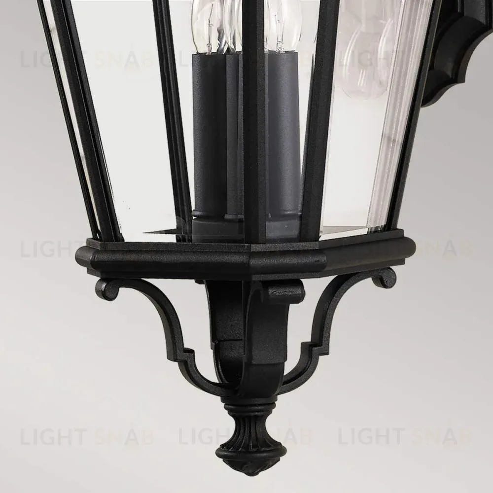 Уличный настенный светильник Feiss Cotswold lane FE-COTSLN2-L-BK FE-COTSLN2-L-BK