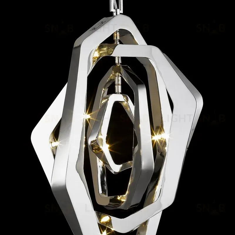 Подвесной светильник DeLight Collection Hardy P68020M-7 nickel P68020M-7 nickel