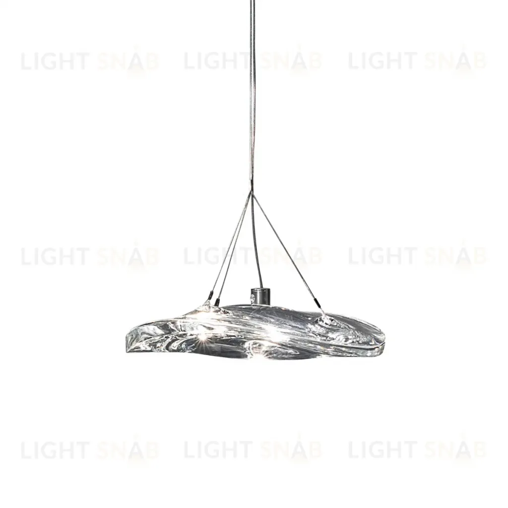 Подвесной светильник DeLight Collection Manta 2049P/D250 silver/clear 2049P/D250 silver/clear
