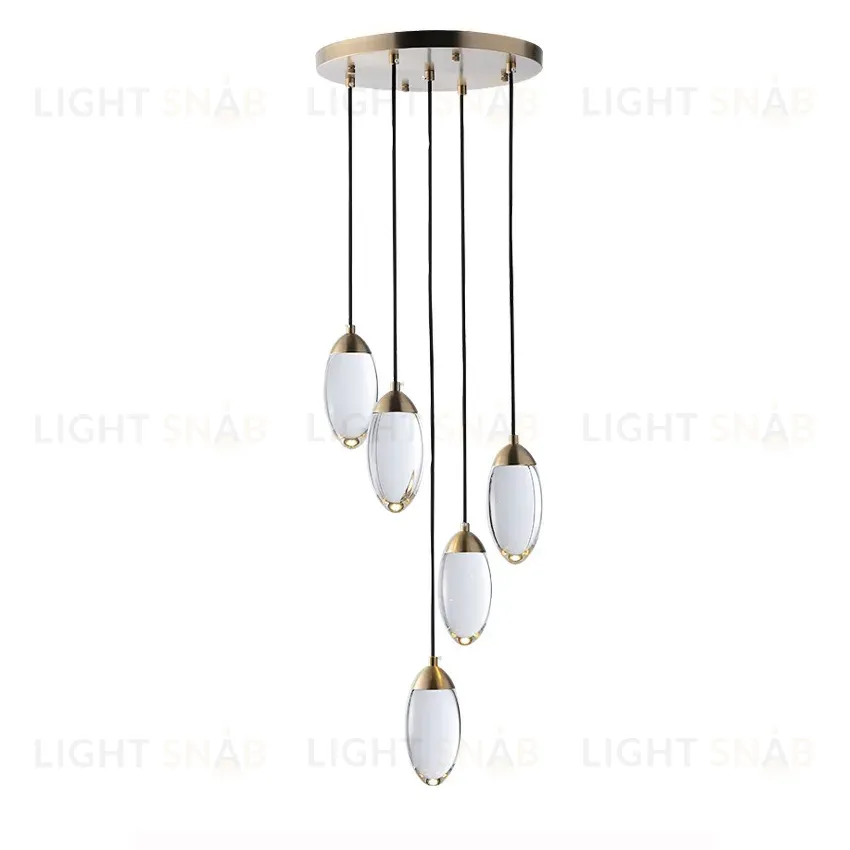 Каскадная люстра DeLight Collection Celestial MT8848-5H brass MT8848-5H brass