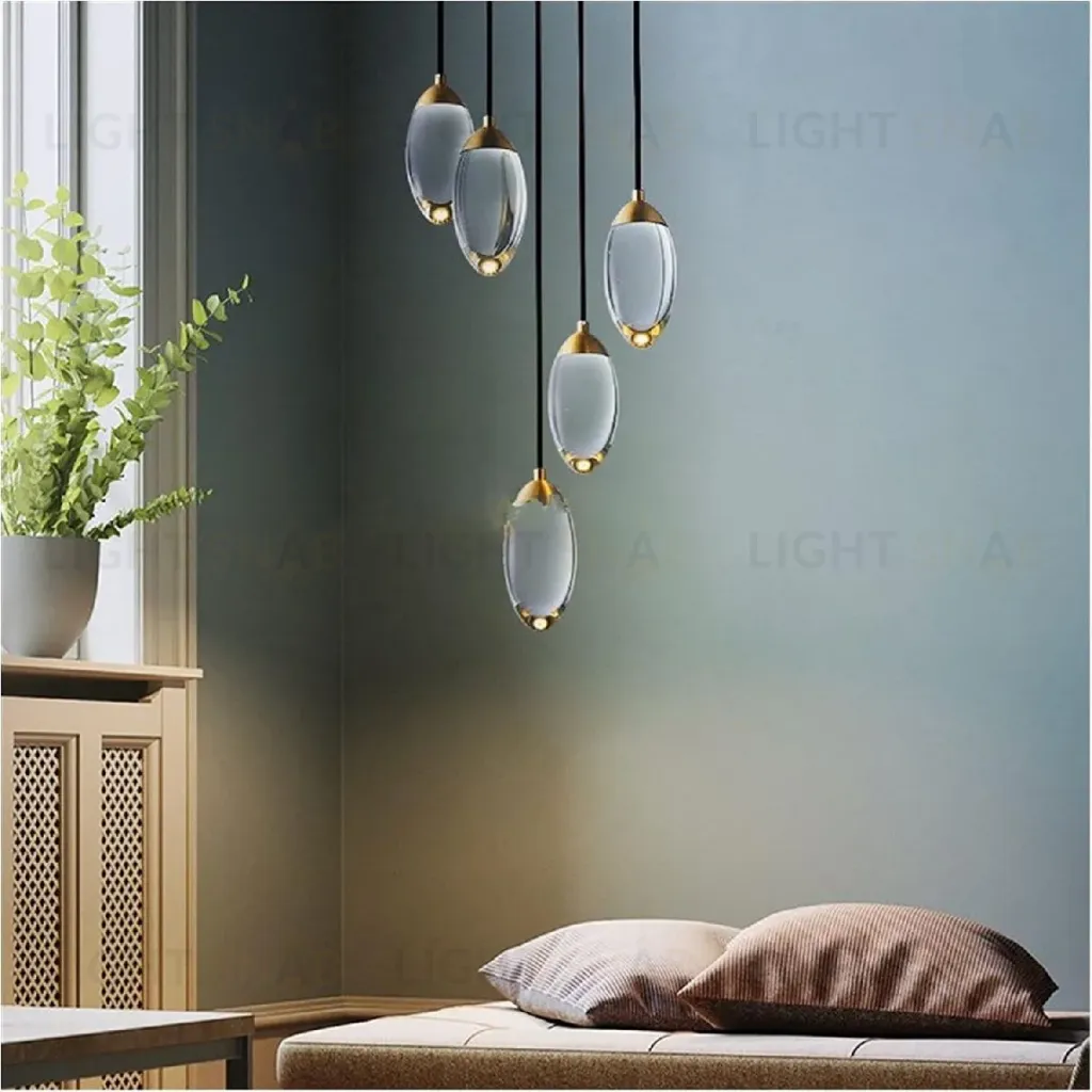 Каскадная люстра DeLight Collection Celestial MT8848-5H brass MT8848-5H brass