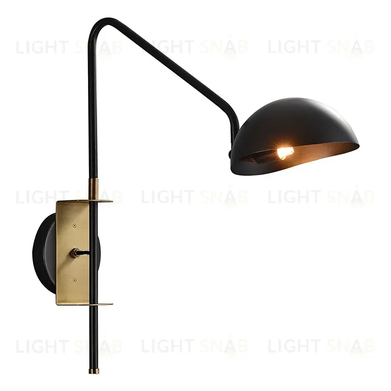 Бра DeLight Collection Wall lamp MT9049-1WB black/bronze MT9049-1WB black/bronze