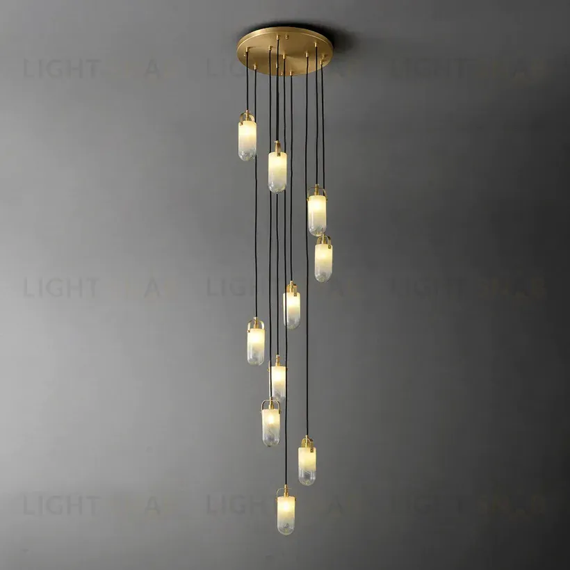 Каскадная люстра DeLight Collection Sorno MT9056-10H brass MT9056-10H brass