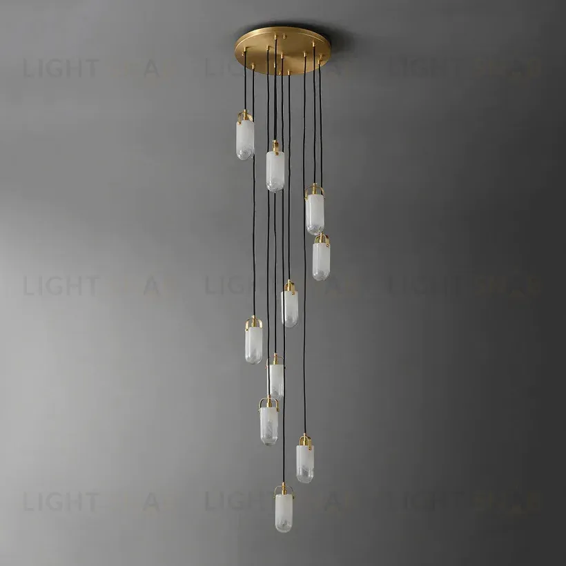 Каскадная люстра DeLight Collection Sorno MT9056-10H brass MT9056-10H brass