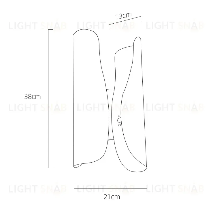 Настенный светильник DeLight Collection Wall lamp MT8901-2W brass MT8901-2W  brass