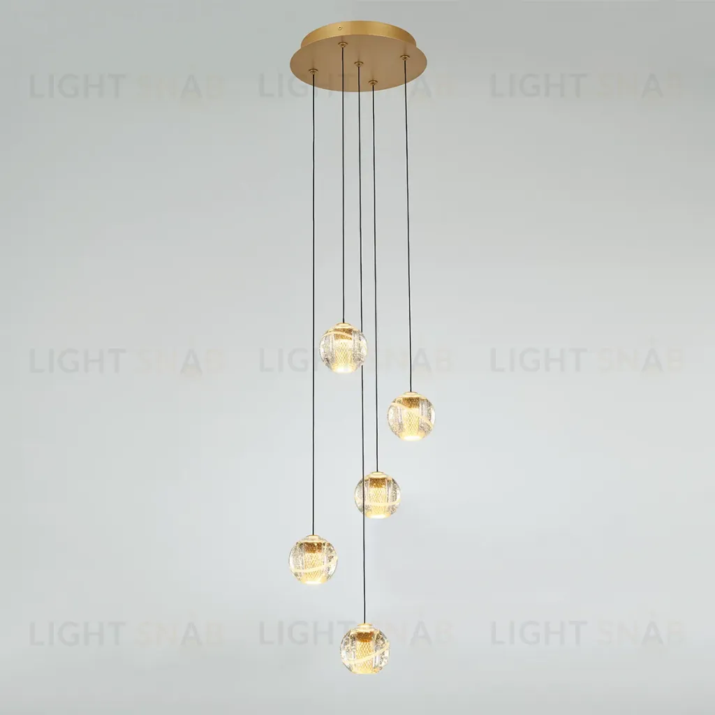 Каскадная люстра DeLight Collection MD22001052-5A gold MD22001052-5A gold