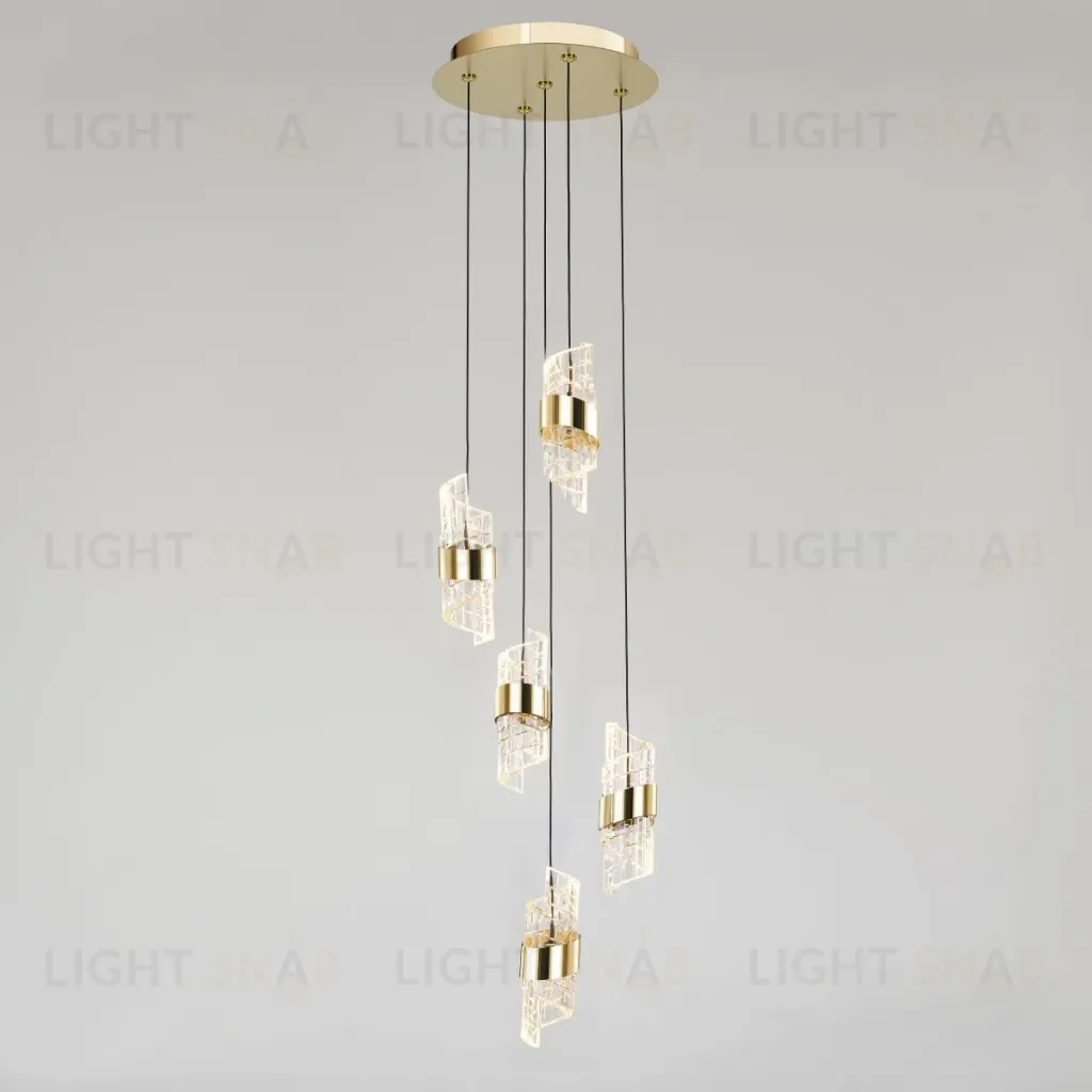 Каскадная люстра DeLight Collection MD23001022-5A gold MD23001022-5A gold