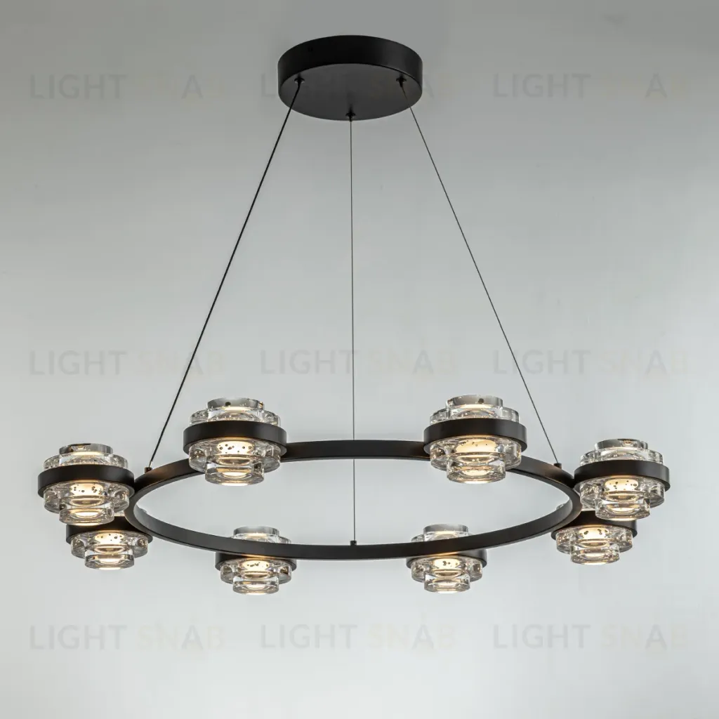 Подвесная люстра DeLight Collection Indiana MD22030002-8A black MD22030002-8A black