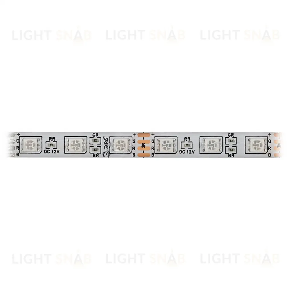 Светодиодная влагозащищенная лента ЭРА 14,4W/m 60LED/m 5050SMD RGB 5M LS5050-14,4-60-12-RGB-IP65-1 Б0002347 Б0002347