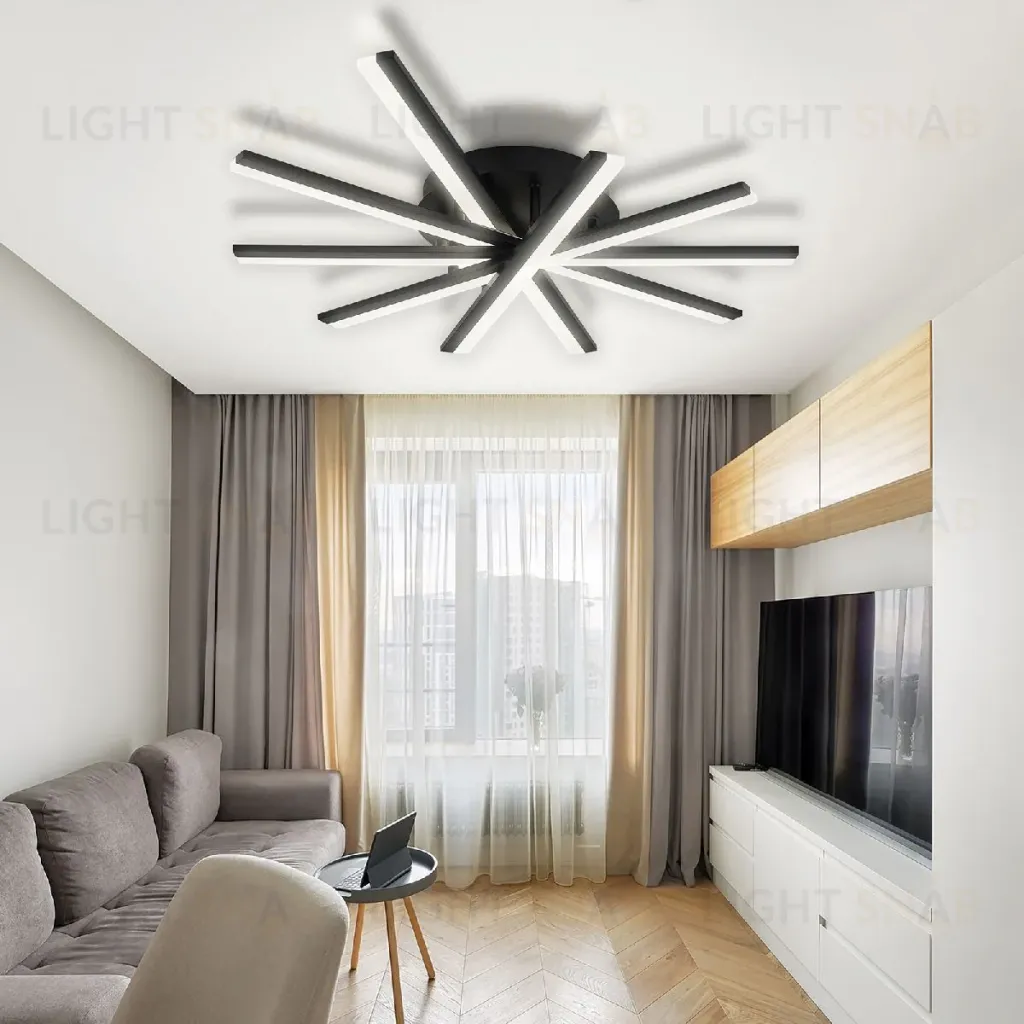 Потолочная люстра Natali Kovaltseva Line LED LAMPS 81174 LED LAMPS 81174