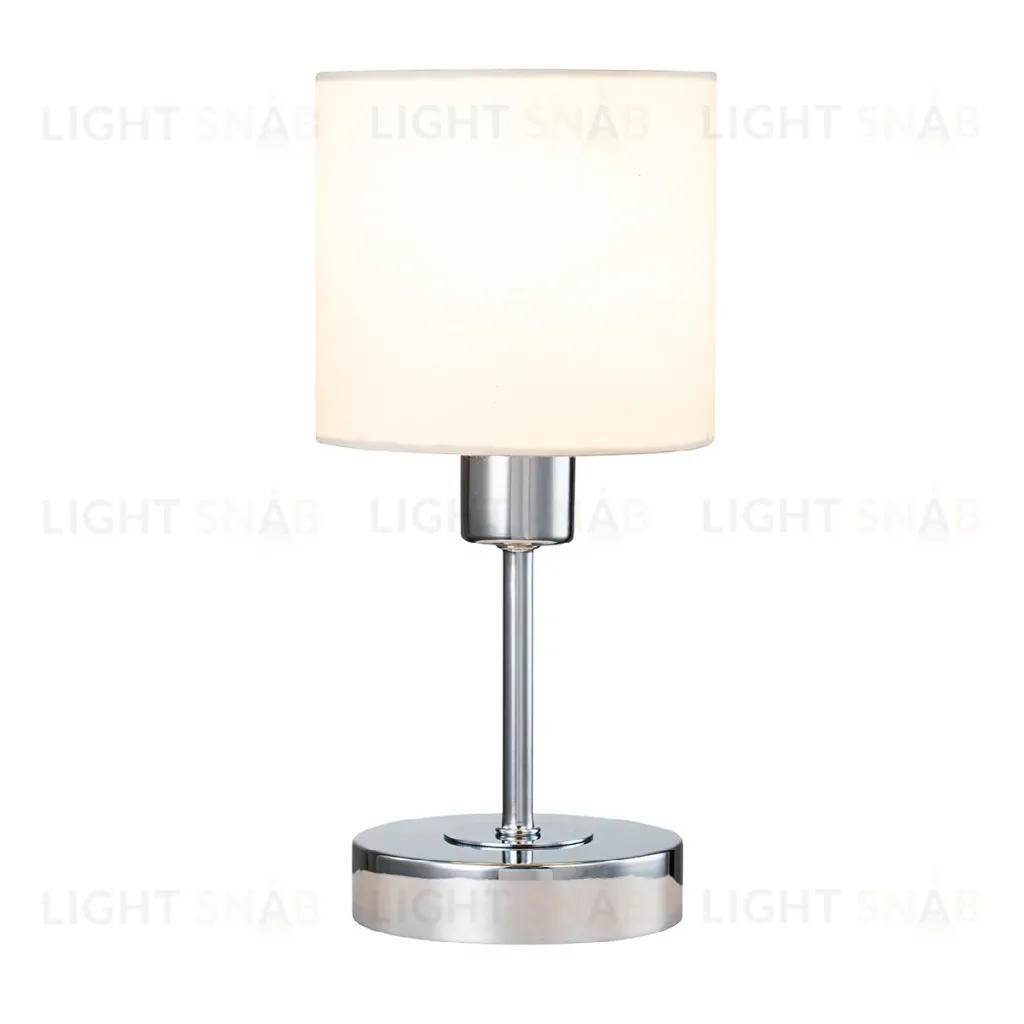 Настольная лампа Escada Denver 1109/1 Chrome/Beige 1109/1 Chrome/Beige