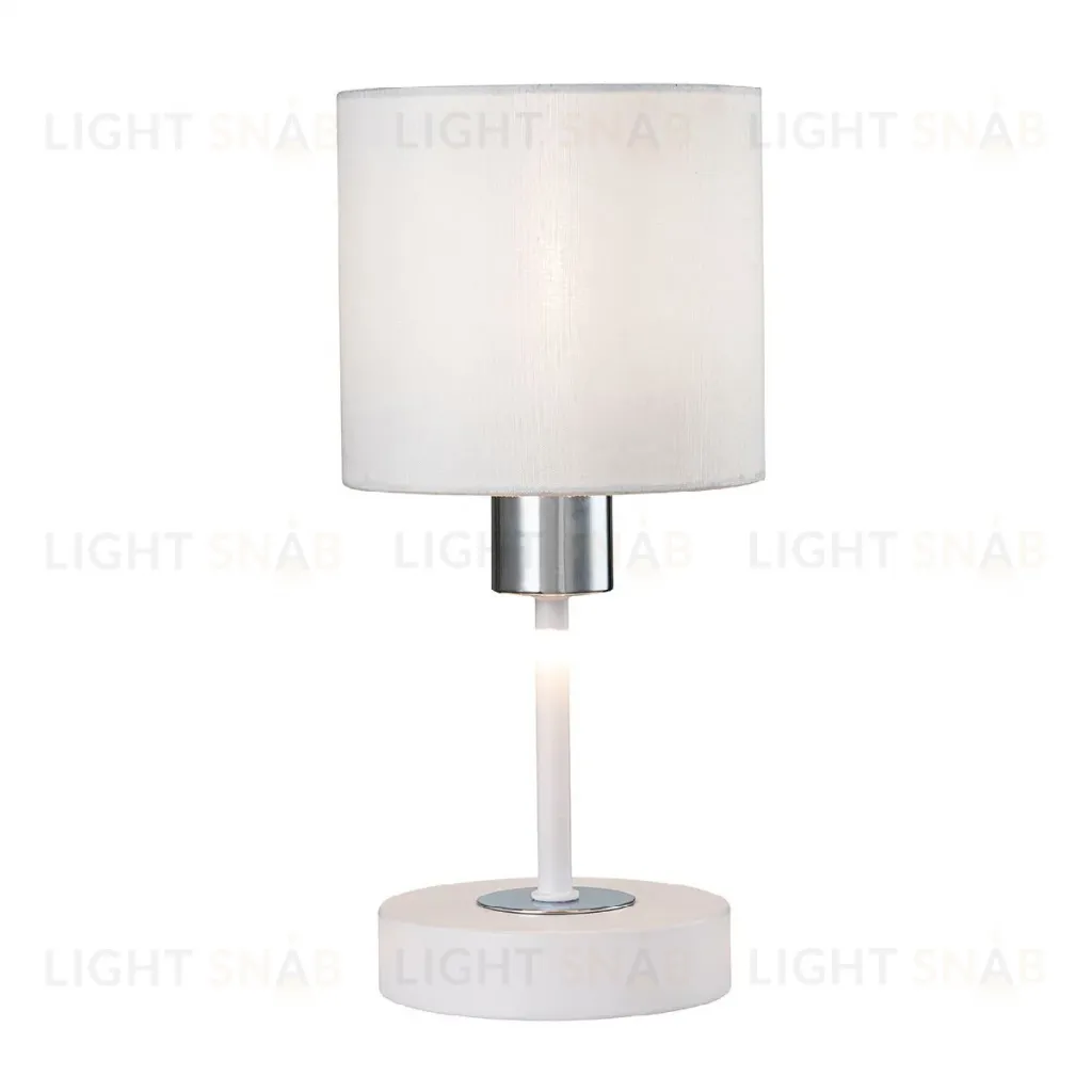 Настольная лампа Escada Denver 1109/1 White/Silver 1109/1 White/Silver