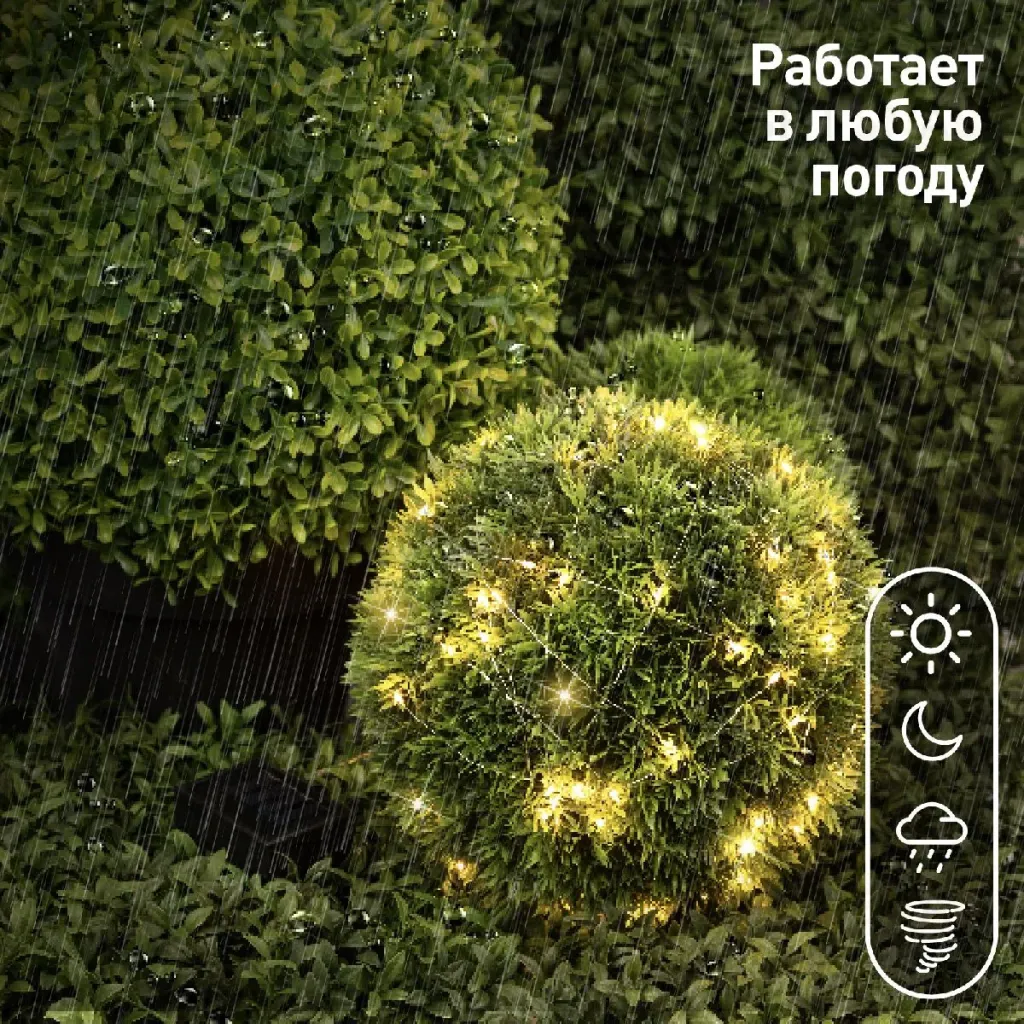 Садовая гирлянда Нить Эра ERASF22-18 Б0053369 Б0053369
