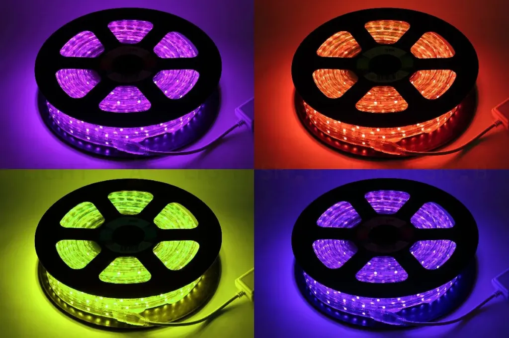 Светодиодная лента Эра 220В 5050 7,2Вт/м RGB 20м IP67 LS5050-7,2-30-220-RGB-IP67-20m Б0043096 Б0043096
