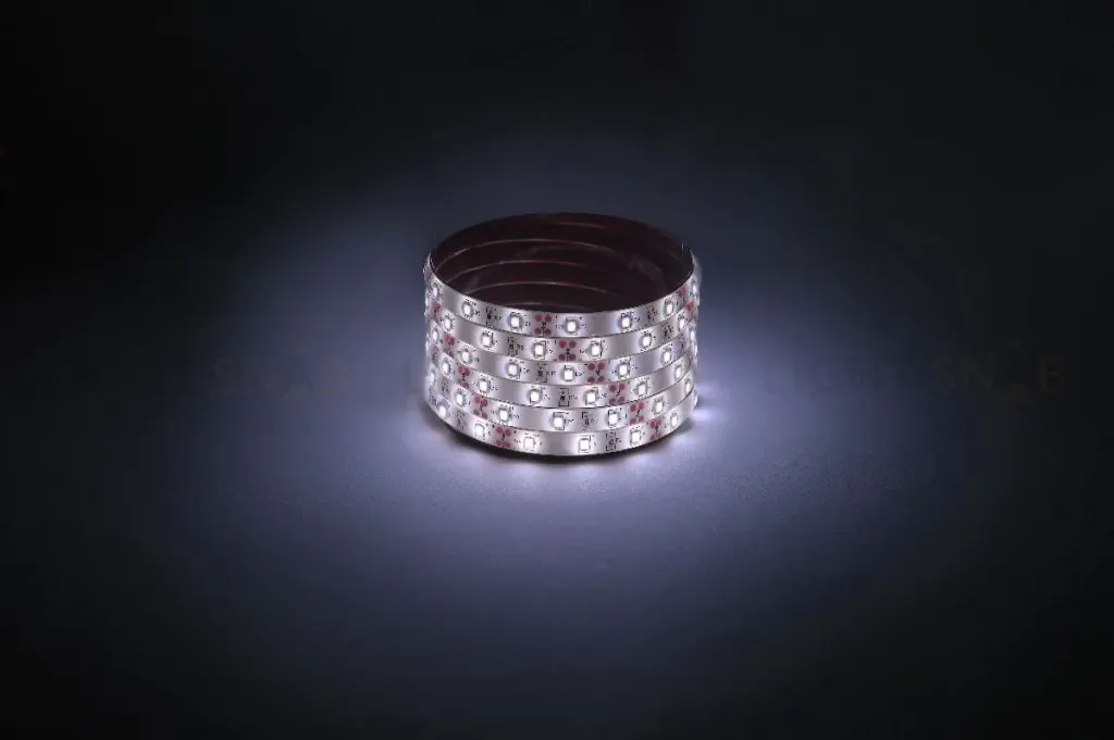 Светодиодная лента Эра 12В 2835 4,8Вт/м 6500K 5м IP65 LS2835-60LED-IP65-W-eco-5m Б0035590 Б0035590